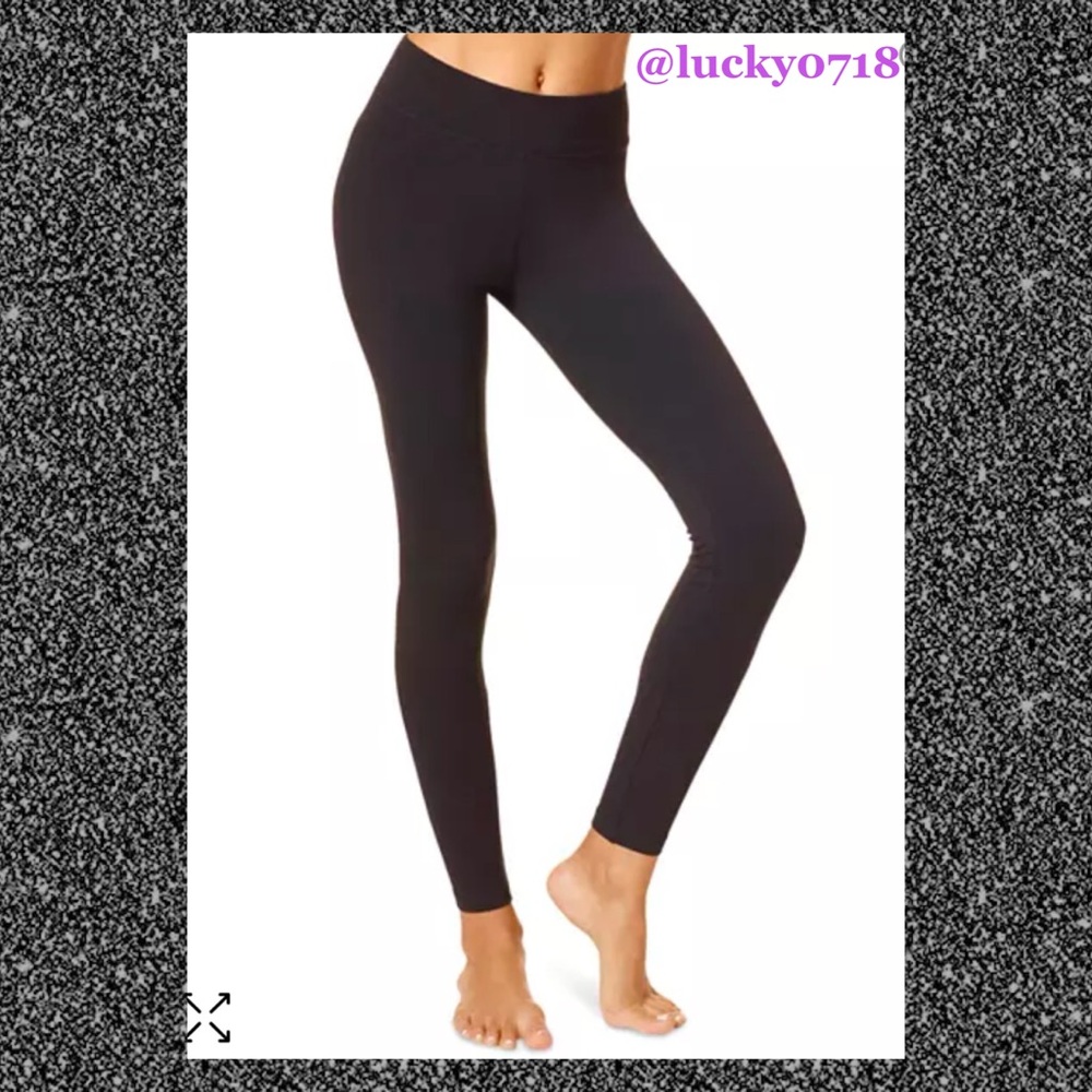 Hue NWT Ultra Legging Wide Waistband in Black Sz S